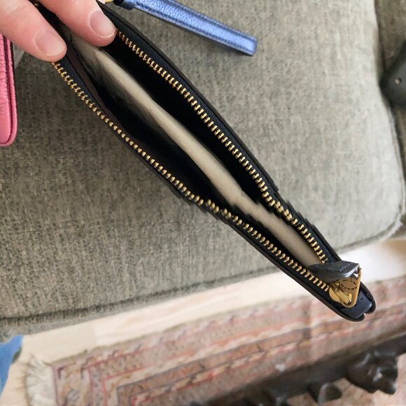 Coach Three-in-One Attached Pouches in Metallic sheen leather (new with tags) - Picture 3 of 3